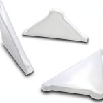 Triple Corner Protectors ebamaz 4×37mm L‑Shape Pack of 50 for Glass-0