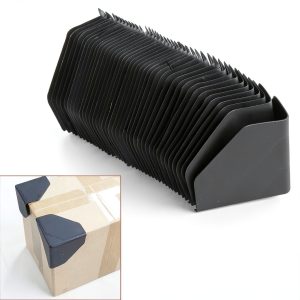 Shipping Box Corner Protectors Plastic Packaging Edge Protectors for Box Shipping 50 Pcs-0