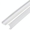 Cabinet Door Protector 8 Pack 36" Flexible U-Channel by DoubleFill-1