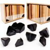 Packaging Edge Protectors EATAKWARD 200pcs Heavy Duty Black 2x2x2-5