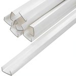 Cabinet Door Protector 8 Pack 36" Flexible U-Channel by DoubleFill-0
