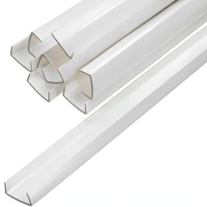 Cabinet Door Protector 8 Pack 36" Flexible U-Channel by DoubleFill-0