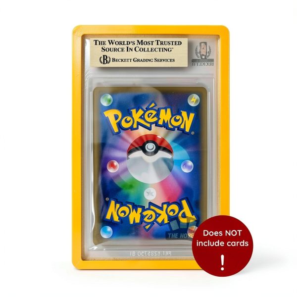 Bumper Guard for BGS Graded Cards ONLY | Shield Your Slabs! | Ultimate Edge Protector Bumper | 1 Pack Yellow-1