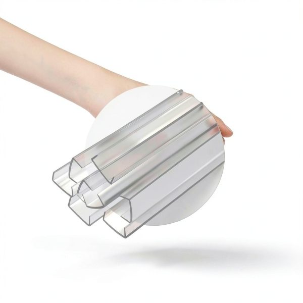 Cabinet Door Protector 8 Pack 36" Flexible U-Channel by DoubleFill-5