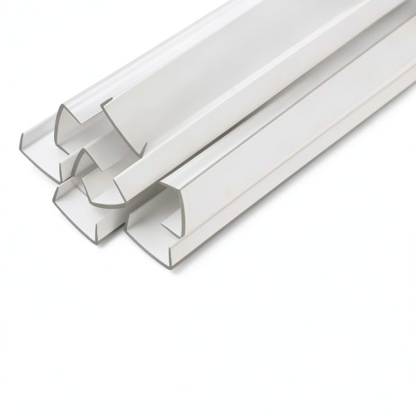 Cabinet Door Protector 8 Pack 36" Flexible U-Channel by DoubleFill-3