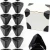 Packaging Edge Protectors EATAKWARD 200pcs Heavy Duty Black 2x2x2-0
