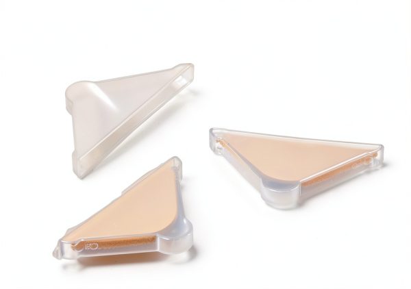 MECCANIXITY PP Corner Protectors Triangle 37x4mm Clear Pack of 50 for-4
