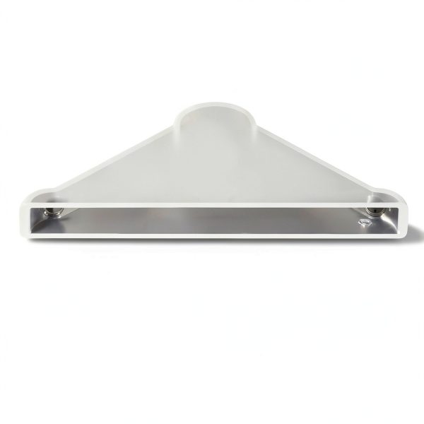 MECCANIXITY PP Corner Protectors Triangle 37x4mm Clear Pack of 50 for-3